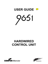 Cooper Scantronic 9651 User manual