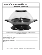 Cook's essentials Kettle Crazy User manual