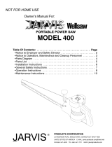 Wells Wellsaw 400 Owner's manual