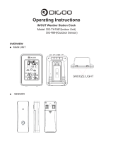 Digoo DG-R8H Operating Instructions Manual
