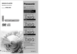 Panasonic DVD-S75 User manual