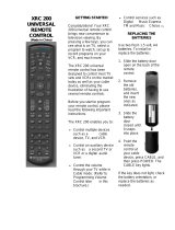 General Instrument XRC 200 User manual