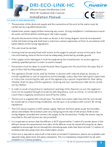 Nuaire DRI-ECO-LINK-HC Installation guide