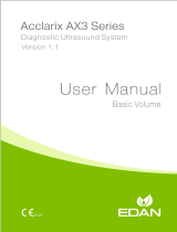 EDAN Acclarix AX15 User manual