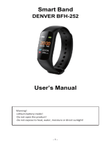 Denver BFH-252 User manual