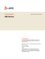 Poly VVX 150 OBi Edition Technical Reference