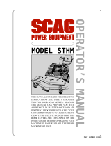 Scag Power Equipment STHM Three-Wheel Rider User manual