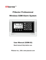 Pisector GSM-03 User manual