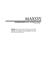 DSC MAXSYS PC4020 Installation guide