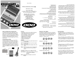 DOD FX75C Quick Manual
