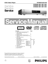 Philips DVD633 User manual