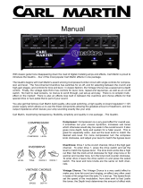 Carl Martin Quattro User manual