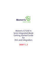 Moneris iCT250 Getting Started Manual