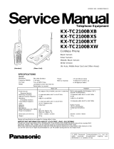 Panasonic KX-TC2100BXW User manual