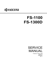 KYOCERA FS-1300D User manual