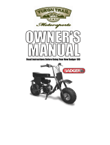 Yukon Trail Badger 100 Owner's manual