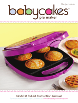 Babycakes PM-44 User manual