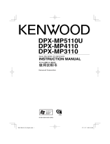 Kenwood DPX-MP5110U User manual