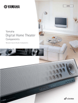 Yamaha High Definition Plasma Monitor User manual