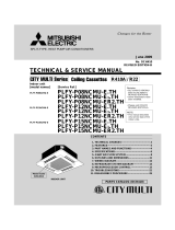 Mitsubishi CITY MULTI PLFY-P12NCMU-E User manual