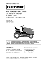 Craftsman 917276021 Owner's manual