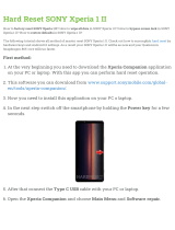 Sony Xperia 1 II User manual