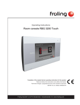 Froling RBG 3200 Touch Operating Instructions Manual