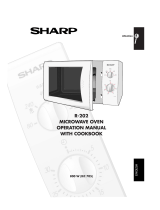 Sharp R-202 Operation Manual With Cookbook