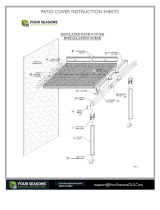 Four Seasons Outdoor Living Solutions FSOLPCLP1612W40 Installation guide