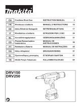 Makita DRV250 User manual