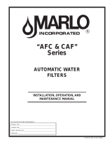 Marlo Incorporated CAF-1 Installation, Operation and Maintenance Manual