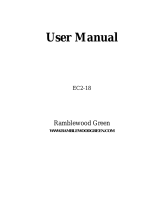 Ramblewood Green EC2-18 User manual