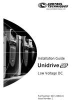Control Techniques Unidrive SP1404 Installation guide