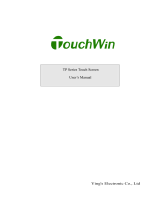 YING ELECTRONICS TOUCHWIN TP Series User manual