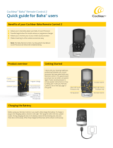 Cochlear Baha remote control 2 Quick Manual