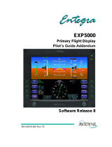 Avidyne Entegra EXP5000 Pilot's Manual Addendum