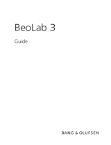 Bang Olufsen BeoLab 3 Owner's manual