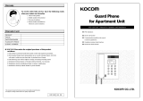Kocom KIP-120 User manual