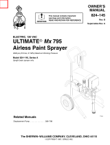 Graco 824145b Sherwin Williams Ultimate Mx 795 Airless Paint Sprayer Owner's manual