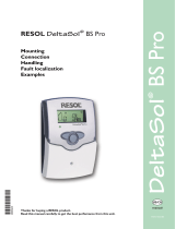 Resol DeltaSol BS Pro Owner's manual