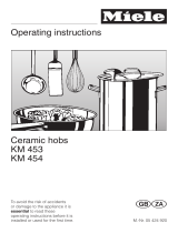 Miele KM 454 User manual