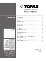 TOPAZ TZ-18A Owner's manual
