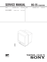 Sony KV-G142M User manual
