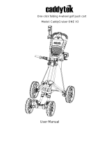 Caddytek CaddyCruiser ONE V3 User manual