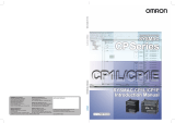 Omron CP1E INTRODUCTION Introduction Manual