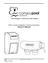 compupool products CPSC Series Owner's manual