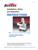 Sunnen LBB-1660 Installation, Setup And Operation Instructions