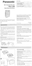 Panasonic RQ-L309 User manual