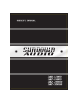 Sundown Audio SAZ-3500D Owner's manual