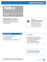 Toptech TT-N-851 Operating instructions